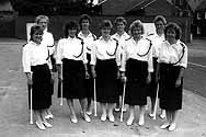 Die Gründungsmitglieder der weiblichen Ehrengarde 1988