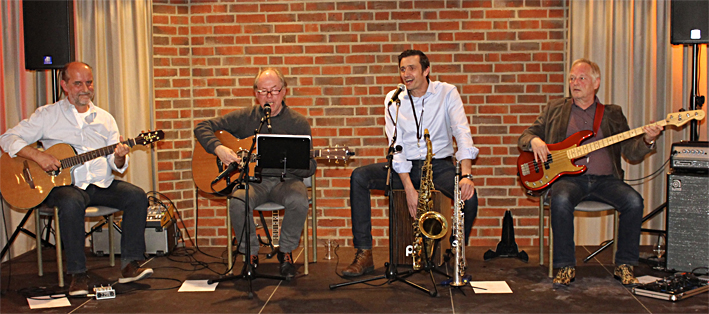 Die plattdeutsche Band Pattu im Rathaus in Everswinkel