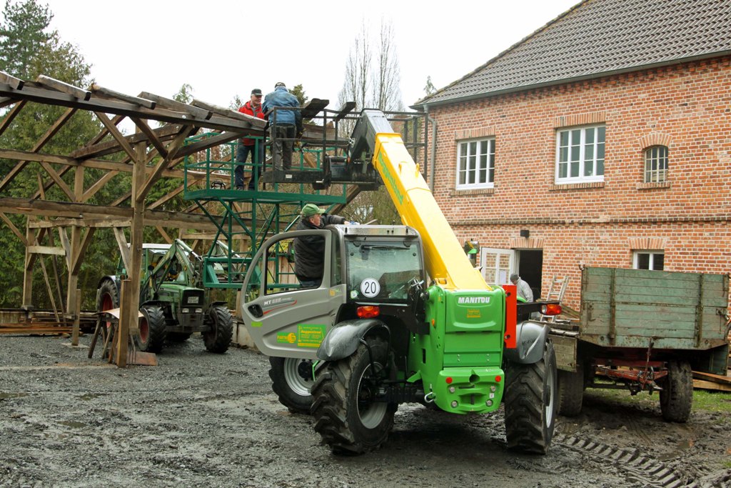 Wiederaufbau einer Remise am Mitmachmuseum