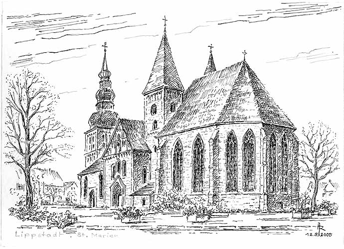 Die St.-Marien-Kirche in Lippstadt