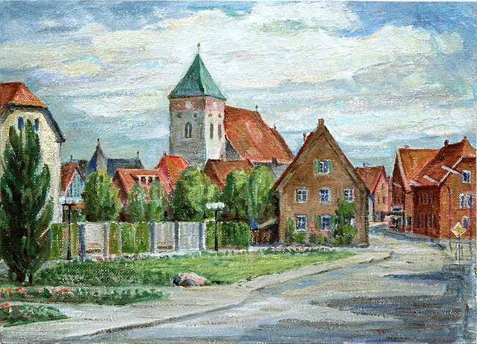 Ansicht der Alverskirchener Straße 