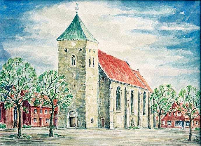 Die St.-Magnus-Kirche von Südwesten