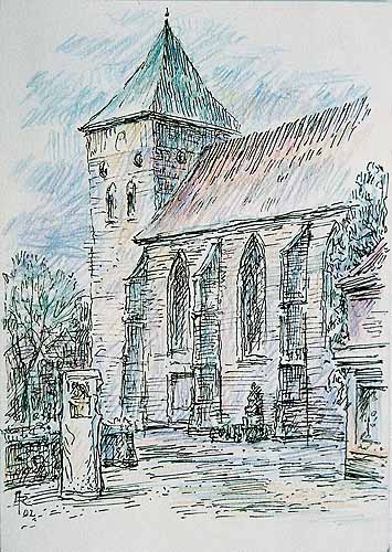 St.-Magnus-Kirche von Südosten
