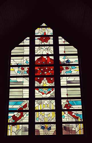 Fenster in der Rckwand der Kirche in Seesen