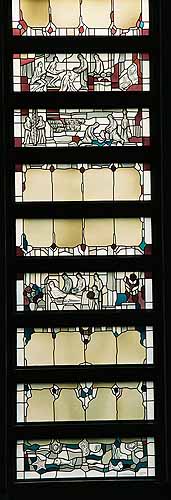 Fenster der St.-Nikolaus-Kirche in Warburg-Germete