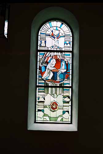 Kirchenfenster in Finnentrop-Weringhausen im Sauerland