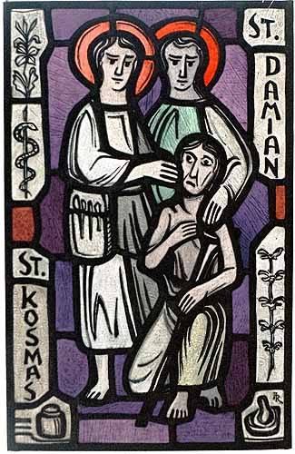 Kosmas und Damian, die Schutzpatrone der rzte