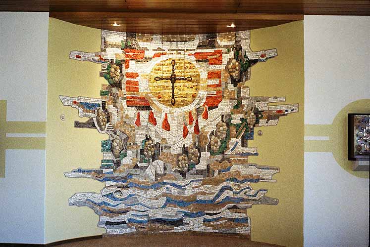 Ohne Titel, Wandgestaltung in der Kapelle des Hauses Meeresstern auf Wangerooge