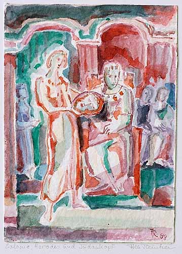 Salome mit dem Kopf des Johannes des Täufers 