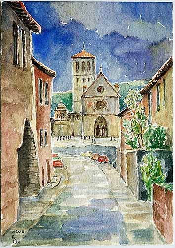 Assisi, die Basilica San Francesco