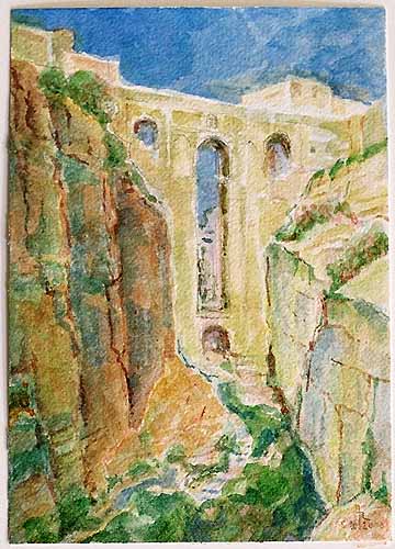 Ronda-Brcke in Andalusien